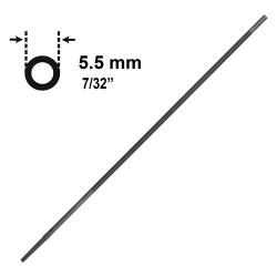 LIMA TONDA PER SEGHE 8 x 7/32 mm 200 x 5,5 (PZ 12)