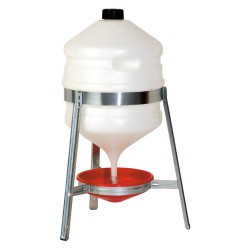 ABBEVERATOIO A SERBATOIO PER POLLI 'SATURNO' cm. 45x71 h. - lt. 30 (PZ 1)