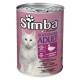 BOCCONCINI PER GATTI 'SIMBA' faraona e anatra - gr 415 (PZ 24)