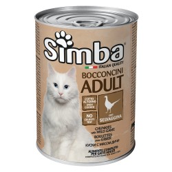 BOCCONCINI PER GATTI 'SIMBA' selvaggina - gr 415 (PZ 24)