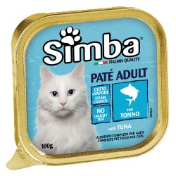 PATE' PER GATTI 'SIMBA' tonno - gr 100 (PZ 32)