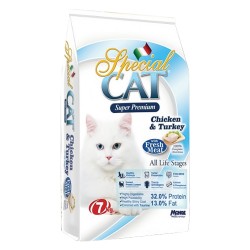 CROCCANTINI PER GATTI 'SPECIAL CAT' pollo e tacchino - kg 7 (PZ 1)
