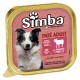 ALIMENTO PER CANI 'PATE' ADULT' manzo e piselli - gr 150 (PZ 24)