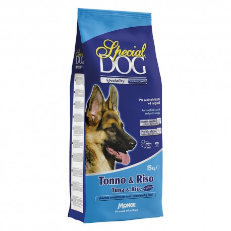CROCCHETTE PER CANI 'SPECIAL DOG' tonno e riso - kg 15 (PZ 1)