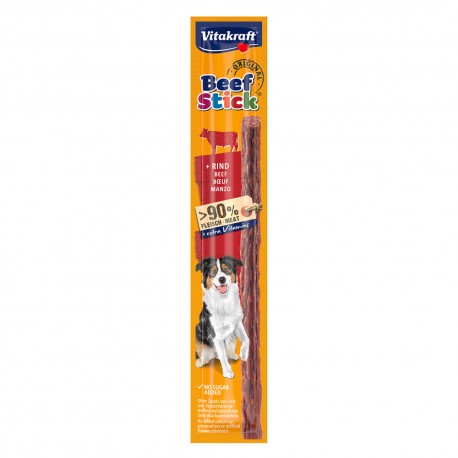 ALIMENTO STICK CANE 'BEEF STICK' gusto manzo (PZ 1)