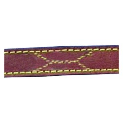 GUINZAGLIO PER CANE larg. mm 18 lung. cm 110 cucito (PZ 1)