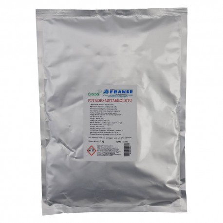 METABISOLFITO DI POTASSIO kg. 1 (PZ 1)