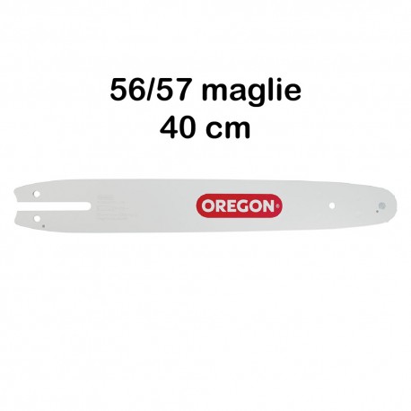 BARRA PER MOTOSEGA 'SINGLE RIVET' 3/8 sp.1,3 - 56/57 magl.- 40 cm (PZ 1)