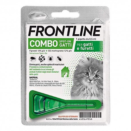 ANTIPARASSITARIO 'FRONTLINE COMBO' gattini - 1 pipetta ml 0,5 (CF 1)