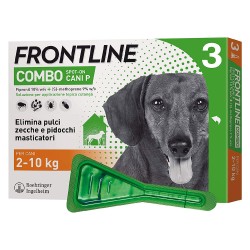 ANTIPARASSITARIO 'FRONTLINE COMBO' cani 2/10 kg - 3 pipette ml 0,67 (CF 1)