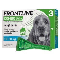 ANTIPARASSITARIO 'FRONTLINE COMBO' cani 10/20 kg - 3 pipette ml 1,34 (CF 1)