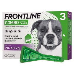 ANTIPARASSITARIO 'FRONTLINE COMBO' cani 20/40 kg - 3 pipette ml 2,68 (CF 1)