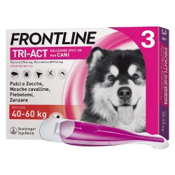 ANTIPARASSITARIO 'FRONTLINE TRI-ACT' cani 40/60 kg - 3 pipette ml 6 (CF 1)