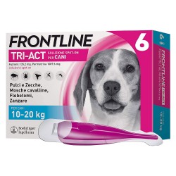 ANTIPARASSITARIO 'FRONTLINE TRI-ACT' cani 10/20 kg - 6 pipette ml 2 (CF 1)