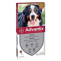 ANTIPARASSITARIO 'ADVANTIX SPOT-ON' 40-60 kg - 4 pipette ml 6 (CF 1)