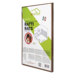 TRAPPOLA ADESIVA PER RODITORI 'MAX' 2 tavolette cm 28 x 19 (CF 1)