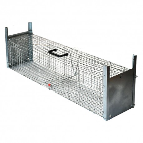 TRAPPOLA PER PREDATORI DOPPIA ENTRATA cm 120 x 38 x h 40 (PZ 1)