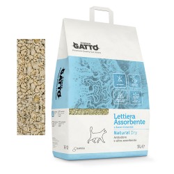 LETTIERA IGIENICA 'NATURAL DRY' 5 lt (PZ 4)