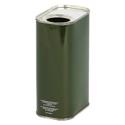 LATTA PER OLIO IN LAMIERA Ml. 250 - foro Ã˜ 24 mm (PZ 32)