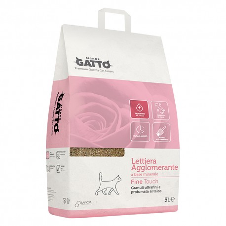 LETTIERA IGIENICA 'FINE TOUCH' 5 lt (PZ 4)