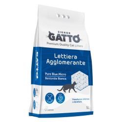 LETTIERA IGIENICA 'PURE BLUE MICRO' 5 lt (PZ 1)