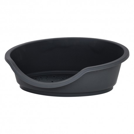 LETTINO PER ANIMALI 'TINO ECO' mod. 50 grigio scuro - cm 53 x 32 x h.18 (PZ 1)