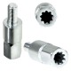INSERTO SCANALATO PER COPPIA CONICA Z 9 - Ã˜ 8 (9 denti) (PZ 1)