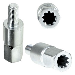 INSERTO SCANALATO PER COPPIA CONICA Z 9 - Ã˜ 8 (9 denti) (PZ 1)
