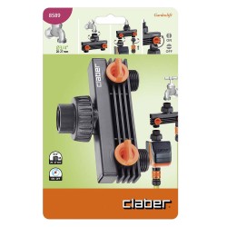 DERIVAZIONE A DUE VIE Art. 8589 3/4 maschio - blister (BL 1)