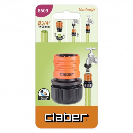 RACCORDO RAPIDO Art. 8609 - 3/4 blister (BL 1)