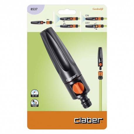 LANCIA DOPPIO GETTO REGOLABILE Art. 8537 - con innesto blister (BL 1)