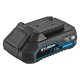 BATTERIA AL LITIO 20 V - 2,0 Ah (PZ 1)