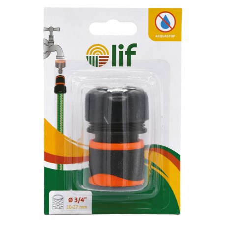 RACCORDO RAPIDO AQUASTOP 3/4 - blister (BL 1)