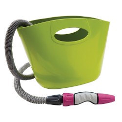 TUBO ESTENSIBILE PER GIARDINO IN KIT 'AQUAPOP 15' col. verde (PZ 1)