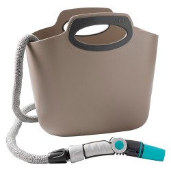 TUBO ESTENSIBILE PER GIARDINO IN KIT 'AQUAPOP 30' col. tortora (PZ 1)