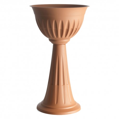 VASO PVC A COLONNA Ã˜ cm 43 x h.74,5 lt.20 - terracotta (PZ 1)