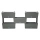 KIT FIORIERE COMPONIBILI 'BRICK' kit 5 pz - colore grigio (CF 1)