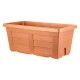 FIORIERA RETTANGOLARE cm 100 x 44 x 40 - cotto chiaro (senza sottovaso) (PZ 1)
