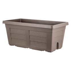FIORIERA RETTANGOLARE cm 100 x 44 x 40 - cappuccino (senza sottovaso) (PZ 1)