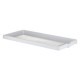 SOTTOVASO PER FIORIERA RETTANGOLARE cm 75 x 33,5 x 4,5 - ghiaccio (PZ 1)