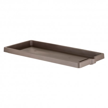 SOTTOVASO PER FIORIERA RETTANGOLARE cm 75 x 33,5 x 4,5 - cappuccino (PZ 1)