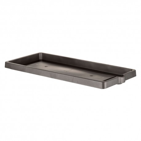 SOTTOVASO PER FIORIERA RETTANGOLARE cm 94 x 36 x 5,5 - antracite (PZ 1)