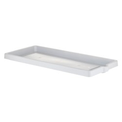 SOTTOVASO PER FIORIERA RETTANGOLARE cm 94 x 36 x 5,5 - ghiaccio (PZ 1)