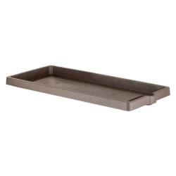 SOTTOVASO PER FIORIERA RETTANGOLARE cm 94 x 36 x 5,5 - cappuccino (PZ 1)