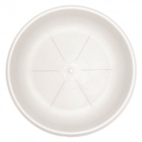 SOTTOVASO Ã¸ 35 per vaso Ã¸ 40 - bianco (PZ 1)
