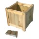 FIORIERA IN LEGNO 'VERACRUZ' 40 x 40 x h.40 (PZ 1)