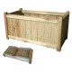 FIORIERA IN LEGNO 'VERACRUZ' 80 x 40 x h.40 (PZ 1)
