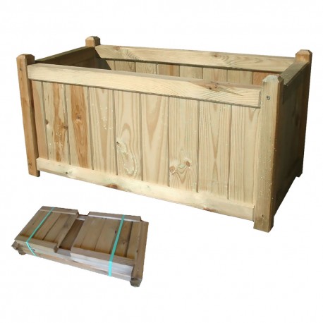 FIORIERA IN LEGNO 'VERACRUZ' 80 x 40 x h.40 (PZ 1)