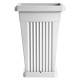 VASO 'PIRAMIDE' cm 40 x 40 x h 59 Lt. 50 bianco (PZ 1)
