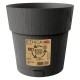VASO TONDO 'ETHICA' Ã¸ 20 x h.19 - grafite (PZ 1)